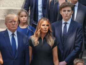 Barron Trump With Family